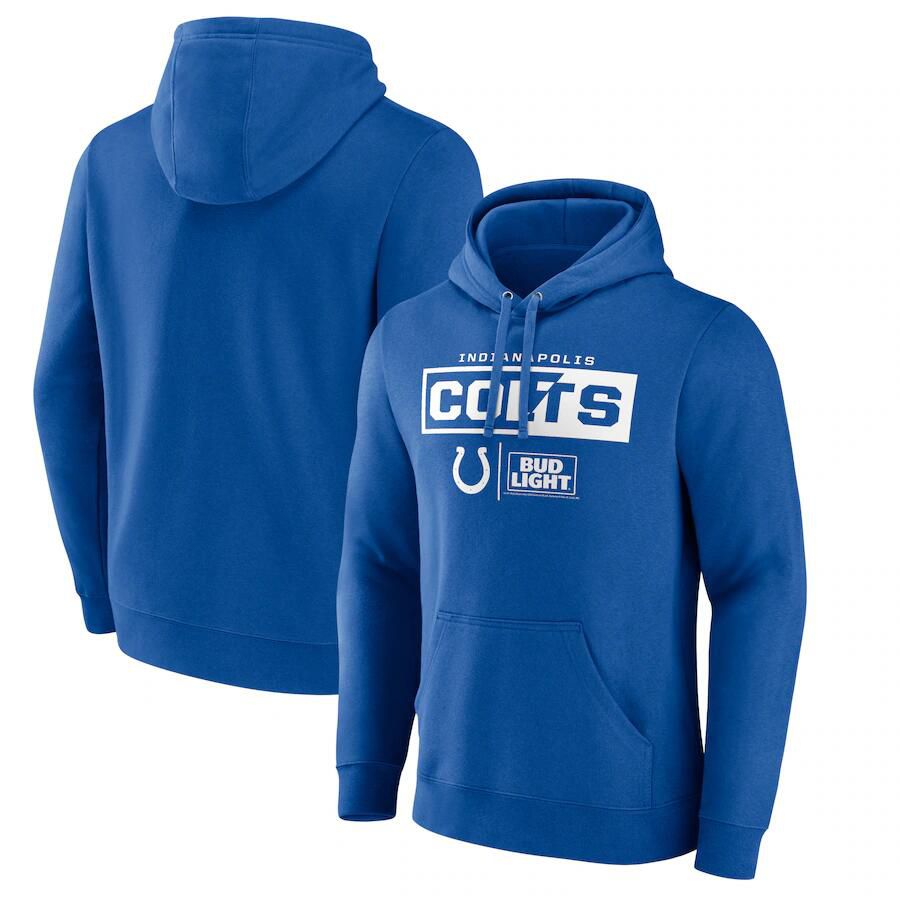 Men 2023 NFL Indianapolis Colts blue Sweatshirt style 2